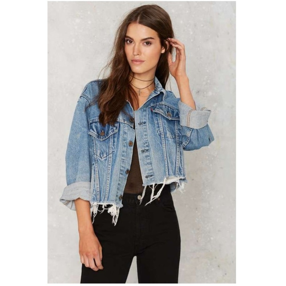 RARE - Nasty Gal (OG) After Party Denim Jacket